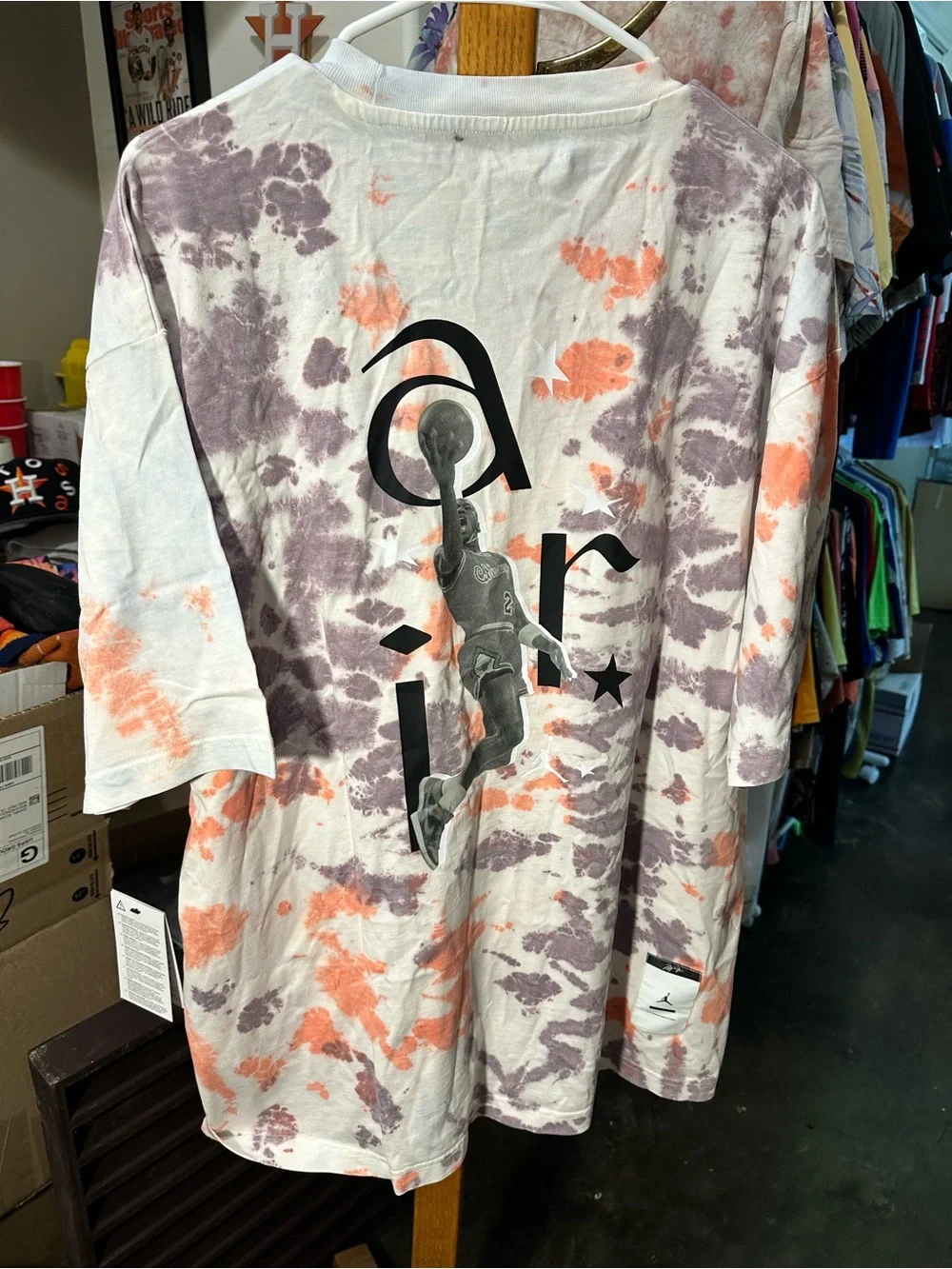 Jordan Brand Air Jordan Tie-Dye Graphic T-Shirt